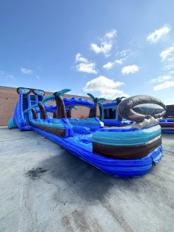 26' South Beach Double Lane Water Slide