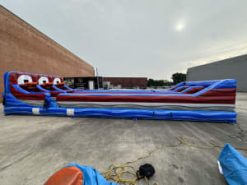 Basketball Triple Lane Bungee Run